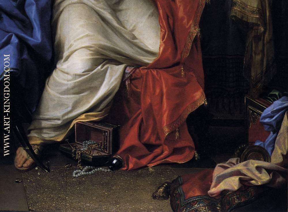 The Repentant Magdalen detail 