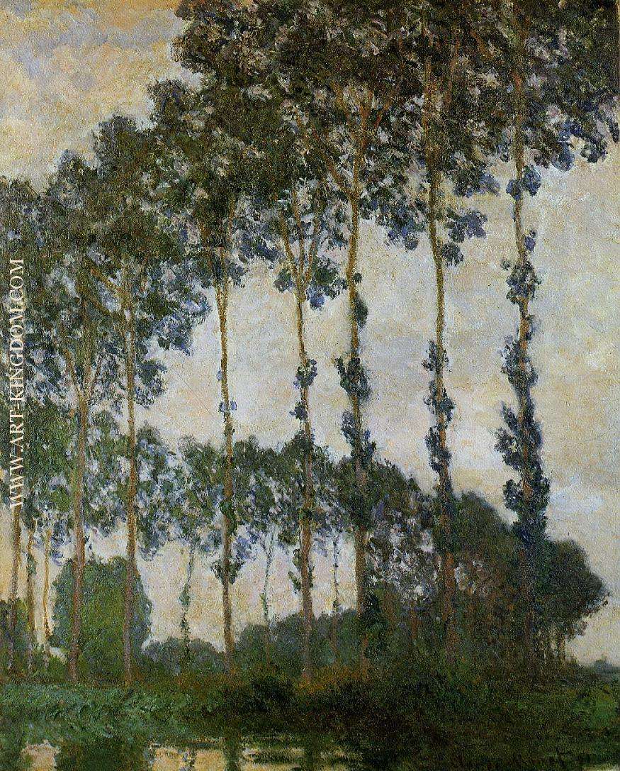 Poplars near Giverny 