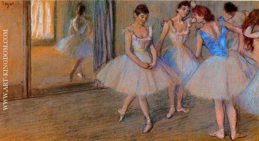 Dancers in a Studio