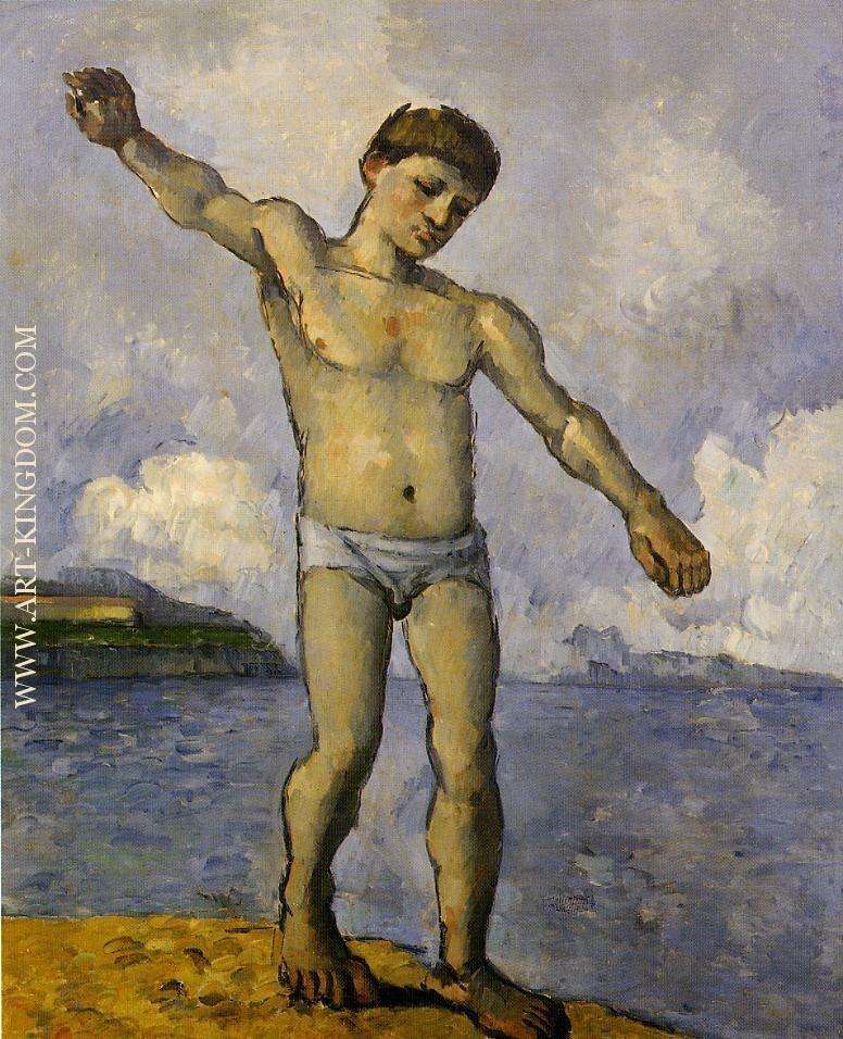 Bather with Outstreched Arms