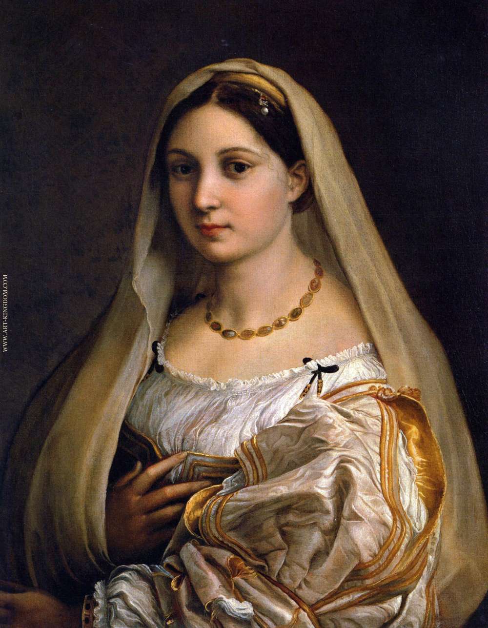 Woman with a Veil La Donna Velata 