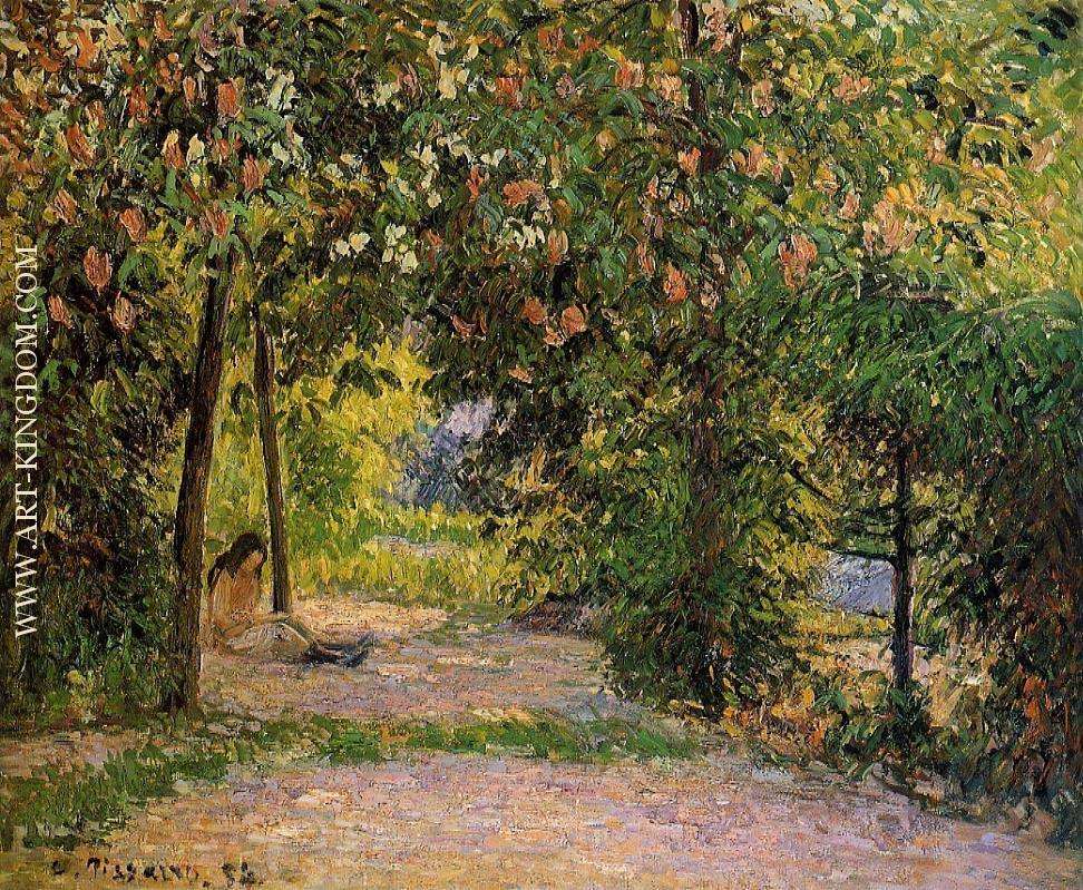 The Garden in Spring, Eragny