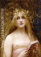 Girl with a Golden Wreath