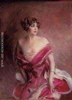 Portrait of Mlle de Gillespie La Dame de Biarritz 