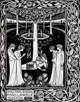 How Four Queens found Launcelot Sleeping for Le Morte Darthur