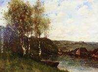Fisherman at the River s Edge