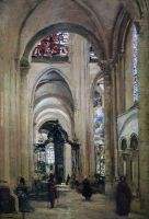 Interior of Sens Cathedral