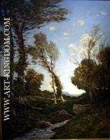 Grande Paysage Le Ruisseau Paysage D Automne The Brook Autumn Landscape 