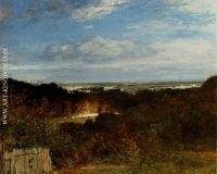 A View Towards The Seine From Suresnes