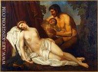 Venus Inebriated by a Satyr or La Nuda 