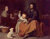 The Holy Family with a Bird
