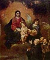 The Infant Jesus Distributing Bread to Pilgrims