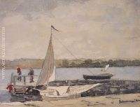 A Sloop at a Wharf Gloucester