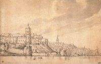 Nijmegen with the Valkhof Viewed from the Northeast