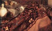 A Woman Asleep at Table detail 2