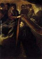 St Ildefonso Receiving the Chasuble from the Virgin