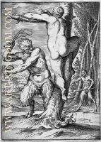 Satyr Whipping a Nymph