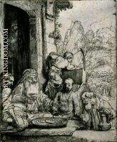 Abraham Entertaining the Angels