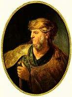 Rembrandt Portrait of a Man in Oriental Garment