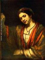 Rembrandt Hendrickje Stoffels in the Window