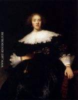 Portrait-Of-A-Young-Woman-With-A-Fan