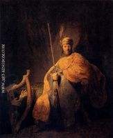 David-Playing-The-Harp-To-Saul