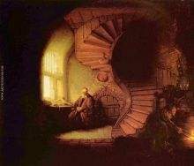 Rembrandt Philosopher in Meditation 1632 
