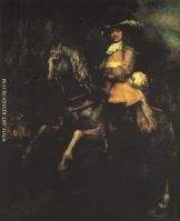 Frederick Rihel on Horseback