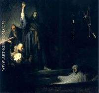 Rembrandt La Resurrection De Lazare los Angeles 1631