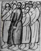 Peasant Women at Church