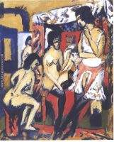 Nudes in atelier