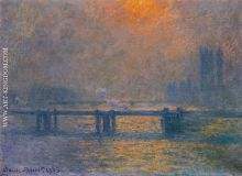 Charing Cross Bridge The Thames 