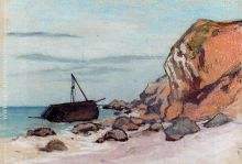 Sainte Adresse Beached Sailboat