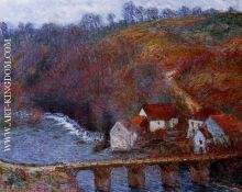 The Grande Creuse by the Bridge at Vervy