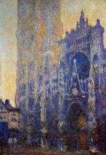 Rouen Cathedral the Portal Morning Effect