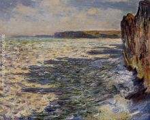 Waves and Rocks at Pourville