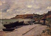 Sainte Adresse Fishing Boats on the Shore