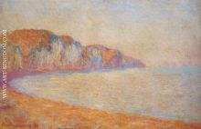 Cliff at Pourville in the Morning