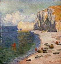 The Beach and the Falaise d Amont