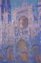 Rouen Cathedral Symphony in Grey and Rose
