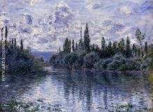 Arm of the Seine near Vetheuil