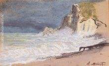 Amont Cliff Rough Weather