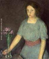 Girl with Vase
