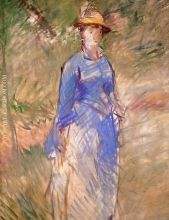 Young Woman in the Garden 2