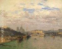 La Seine at Notre Dame