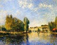 The Loing at Moret