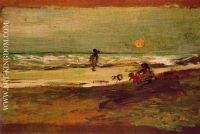 Escena de playa