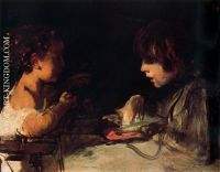 Jos e Ignacio hijos del artista