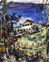 The Walchensee Country House with Washing on the Line