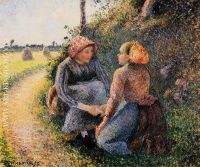 Seated and Kneeling Peasants